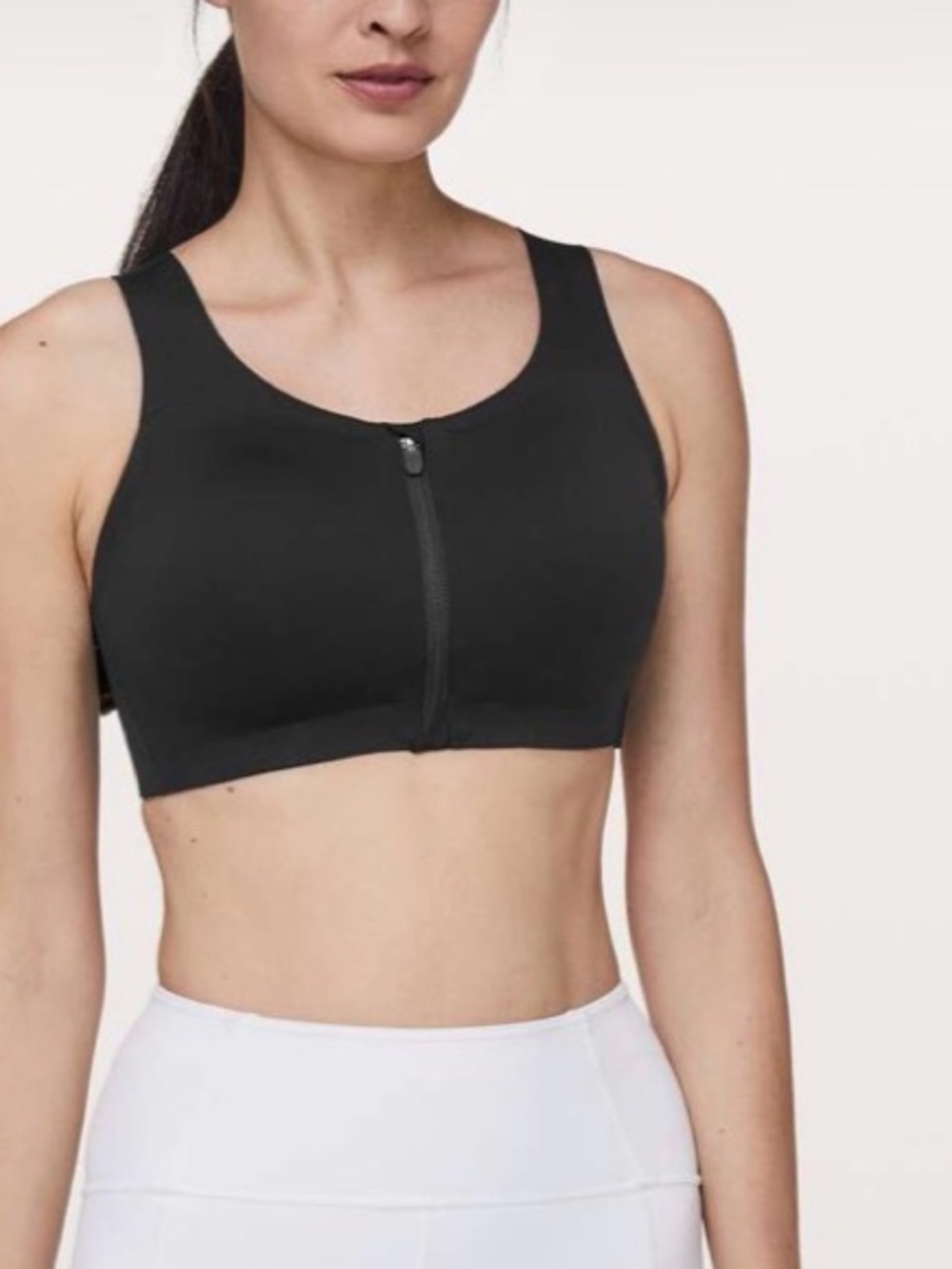 Lululemon zip up enlite bra size 32D black